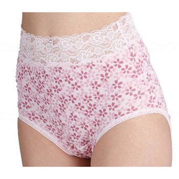 桜柄の失禁パンツ(2枚組)/-/LL ブレスワールド