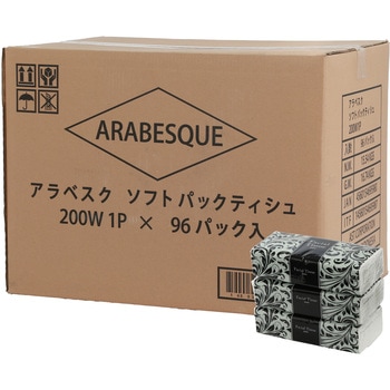 アラベスクソフトパックティッシュ アスト