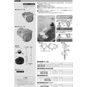 水田当番用止水栓フィルター - 未来工業