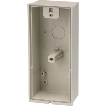 露出スイッチボックス(防水コンセント用) 未来工業