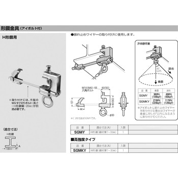 形鋼金具(アイボルト付) 未来工業