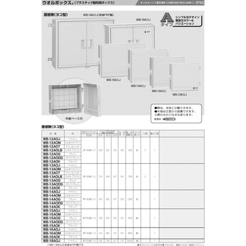 ウオルボックス(ヨコ型) - 未来工業