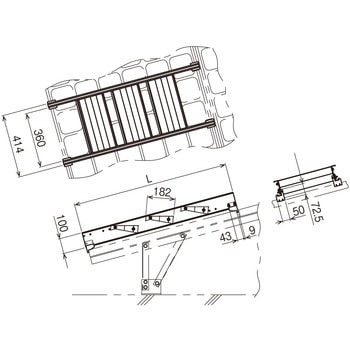 太陽電池モジュール上作業台 - ネグロス電工