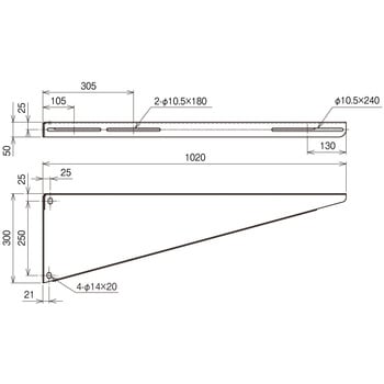 ブラケット 溶融亜鉛めっき - ネグロス電工