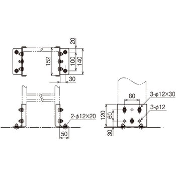 盤取付金具 SD ネグロス電工