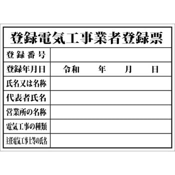 【名入れ】法令許可票 オリジナル 許可票・登録票・業者票 ステンレス板 額縁付き グランド印刷