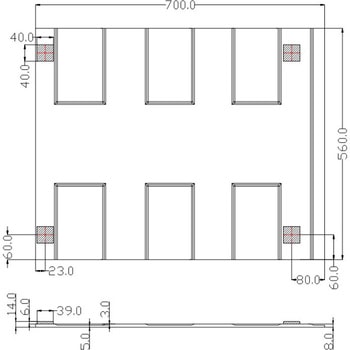 FRP製リン木入れ上箱 信和自動車工業 架装パーツ - 工具箱 【通販モノタロウ】