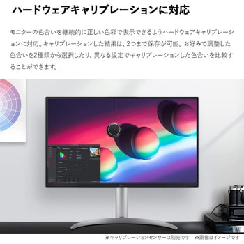 27UQ850-W 27インチ ワイド ディスプレイ(3840x2160/IPS/ノングレア