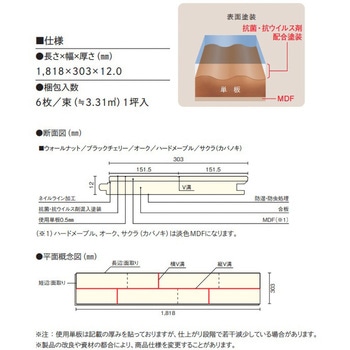 コンビットグラードプラス152(抗菌・抗ウイルス加工) ウッドワン