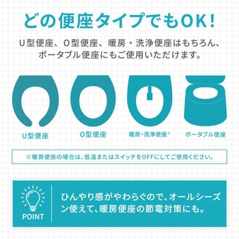 座り心地の良い厚手便座クッション - アイメディア