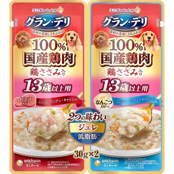 グラン・デリパウチ2つの味わい - ユニ・チャーム