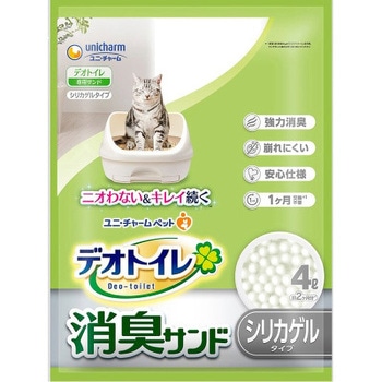 デオトイレ消臭サンド4L - ユニ・チャーム