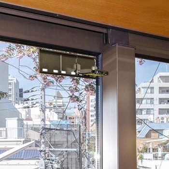 換気ができる窓ロック WAKI(和気産業)