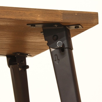 ローテーブル折たたみ脚 WAKI(和気産業)