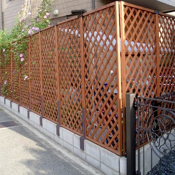 ラティス・フェンス用ストレート連結用金具 住まいスタイル