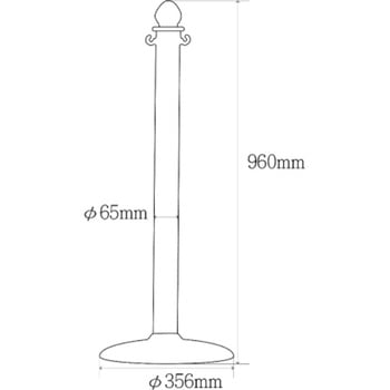 注水チェーンスタンド(2台セット) セーフラン安全用品