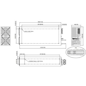 COTEK スイッチング電源 定格電力1500W COTEK(コーテック)