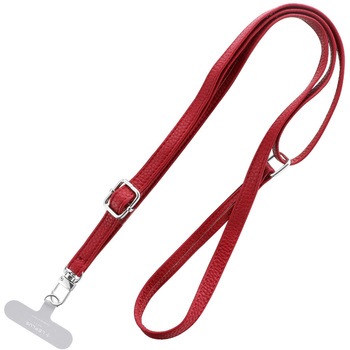 スマートフォン(汎用) ショルダーストラップ 「SHOULTY MULTI STRAP」 PUレザータイプ 長さ調整 首掛け 肩掛け LEPLUS NEXT