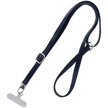 スマートフォン(汎用) ショルダーストラップ 「SHOULTY MULTI STRAP」 PUレザータイプ 長さ調整 首掛け 肩掛け LEPLUS NEXT