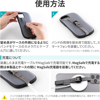 スマホバンド 「BANDY FINGER BAND」 PUレザータイプ LEPLUS NEXT