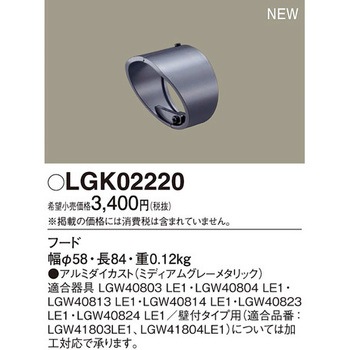 遮光フード Panasonic(パナソニック)