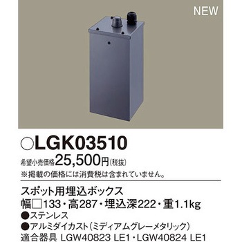 埋込ボックス - Panasonic(パナソニック)