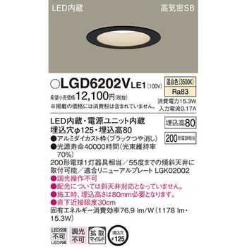 高光束ダウンライト Panasonic(パナソニック)