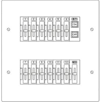 パナソニック スライド式手動調光器【受注生産品】 NQ77012