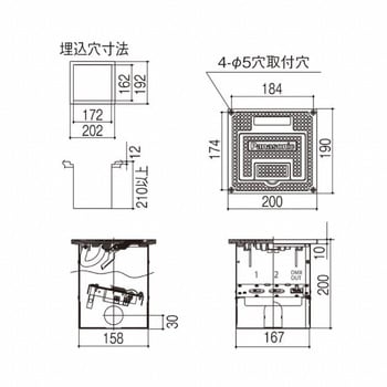 フロアコンセント Panasonic(パナソニック)