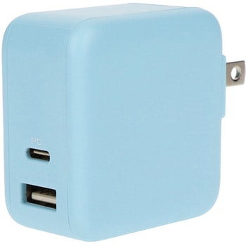Power Delivery65W対応 USB Type-C×1ポート、USB Type-A×1ポート 合計最大63W AC充電器 MOTTERU