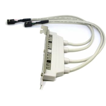 変換名人 10個セット PCIブラケット用USB延長端子(PCIB-USB4X10