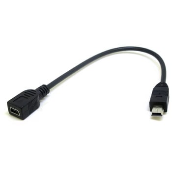 USB 延長ケーブル 1.0m（黒） 留まり