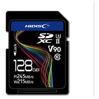 HIDISC 超高速SDXCカード CLASS10 UHS-II， U3， V90対応 HIDISC