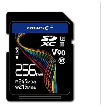 HIDISC 超高速SDXCカード CLASS10 UHS-II， U3， V90対応 HIDISC
