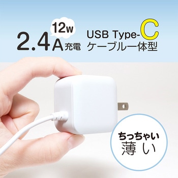 Type-C ACアダプタ 2．4A MCO