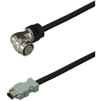 安川電機Σ-X(Σ-7互換仕様)/Σ-7/Σ-V対応エンコーダケーブル(インクリメンタル・絶対値_共用) 中継(モータ側)  反負荷側  固定 ダイヤトレンド