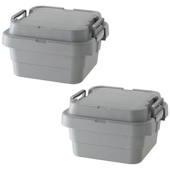 GHON153�~2 �g�����N�J�[�S TC-30S LOW �򕌃v���X�`�b�N�H��(RISU/���X) �O���[�F  1�Z�b�g(2��) 13411504