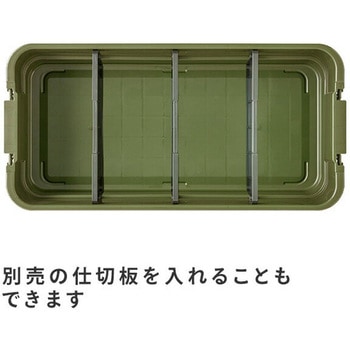 トランクカーゴ LOW 座れる 収納ボックス 日本製 岐阜プラスチック工業(RISU/リス)