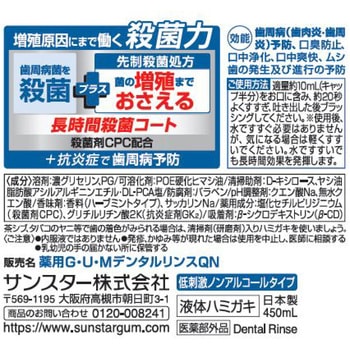 ガム・プラスデンタルリンス低刺激ノンアルコールタイプ サンスター