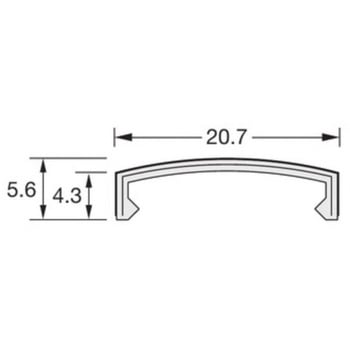 RKP-20×4U アートカラーRKP かん合タイプ ラウンドR型 1組 積水樹脂