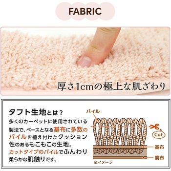 吸着べんざシートもこふわタフトスリム LEC(レック)