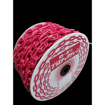 ローズのプラスチックチェーン #4・6・8 ロール巻 真田化鋼(S・ROSE)