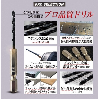 六角軸コバルトバッチリドリル トライアルコーポレーション