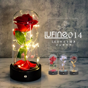 lufine014 ガラスドーム ローズ 大河商事