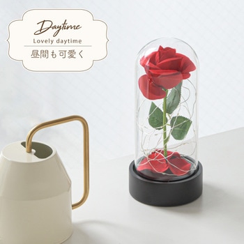 lufine014 ガラスドーム ローズ 大河商事
