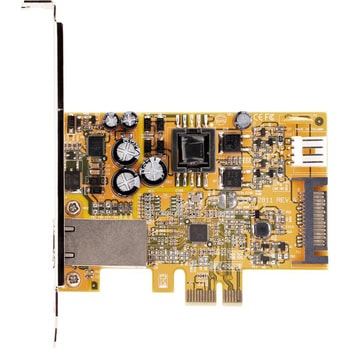 ST1000PEXPSE ネットワークアダプターカード/PCI Express x1/1ポート/2.5Gbps/30W 802.3at  PoE/Windows & Linux/PCIe ギガビットイーサネット NIC/RJ45 増設 有線LAN 給電 1個 StarTech.com  【通販モノタロウ】