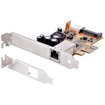 ネットワークアダプターカード/PCI Express x1/1ポート/2.5Gbps/30W 802.3at PoE/Windows & Linux/PCIe ギガビットイーサネット NIC/RJ45 増設 有線LAN 給電 StarTech.com