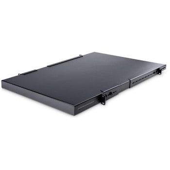 サーバーラック棚板/1U/耐荷重150kg/奥行き700mm/取付奥行き495～974mm/19インチラック対応/AV、データ、ネットワーク機器収納用 ラックマウント サーバー シェルフ StarTech.com