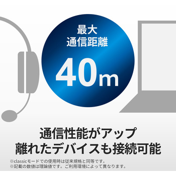 Bluetooth5.0対応 USBアダプター ブラック BUFFALO(バッファロー)