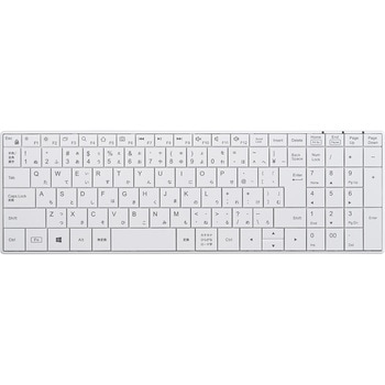 2.4GHz無線 コンパクトキーボード ホワイト BUFFALO(バッファロー)